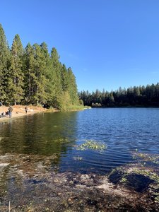 Lake DeSabla, near the trailhead.