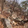 Bukhansan Traverse towards Hyangnobong Peak.