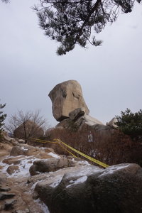 Bukhansan Traverse at Samobawi Rock, from here follow signs for Daenammun Gate.