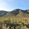 Looking west towards beginning of trail.