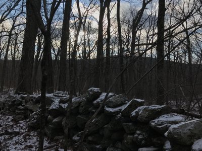 Stone wall from an old civilization.