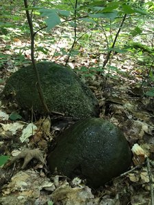Sweating rocks on the way up to Dead Man's Hill