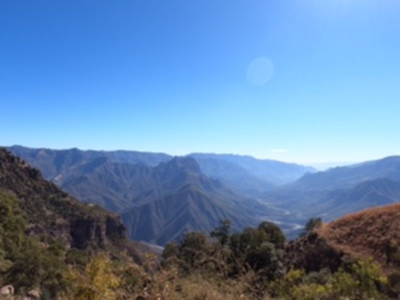 View of mountains.