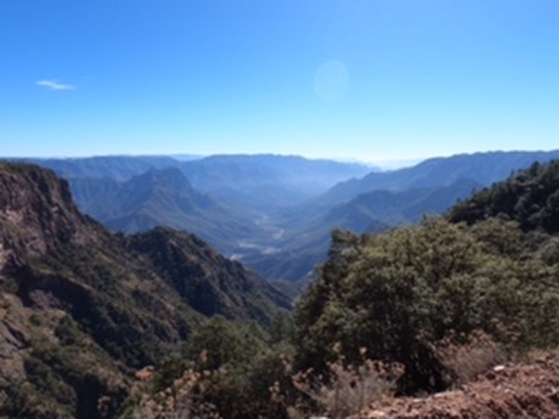 View of mountains