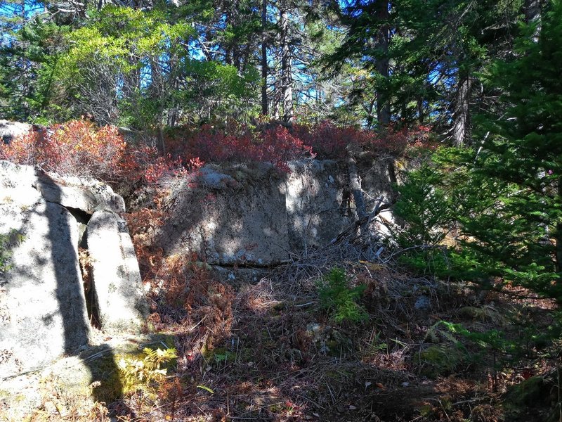 Granite boulders