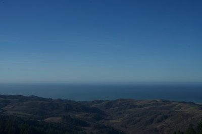 Views of the Pacific Ocean spread out before you on the Irish Ridge Trail.