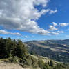 Views of the Santa Cruz Mountains and other open spaces from the Vista Point.