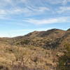 looking SE towards end of trail/junction with AZT.