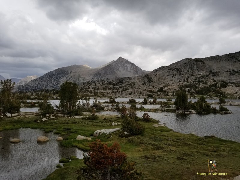 July 2018 JMT thru Hike. South bound. Marie Lake.