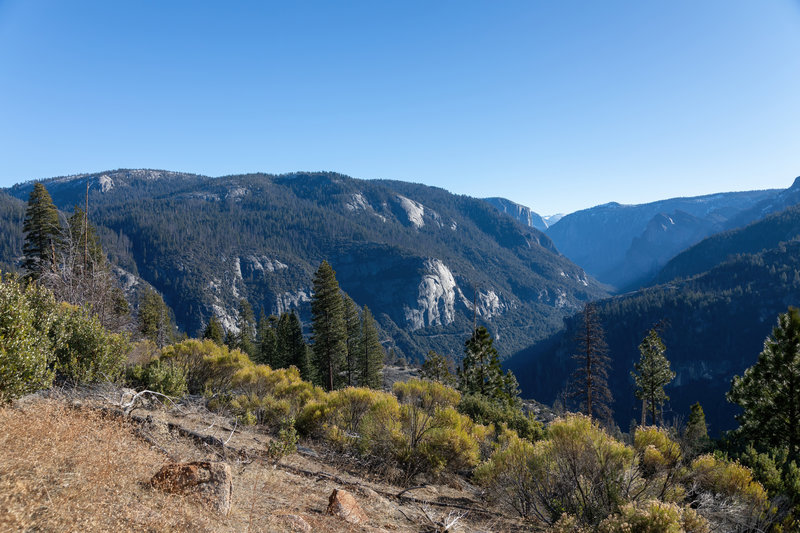 Yosemite Valley and Fireplace Bluffs