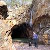 An old mine entrance.