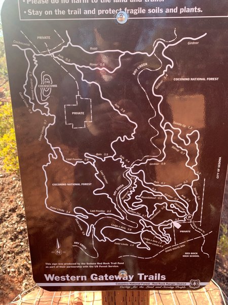 Trail map