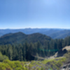 View of the Red Buttes Wilderness to the south.