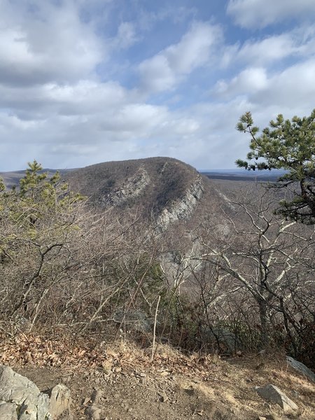 My Tammany across the water gap on the Jersey side.