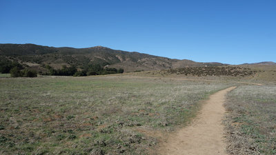 Section of Pamo Valley trail that isn't so close to Pamo Road.
