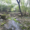 Water trough at the trailhead entrance.