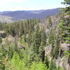 Mill Creek Wilderness from upper section of Belknap trail.