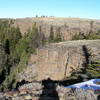 Lookout Mountain summit from trail.