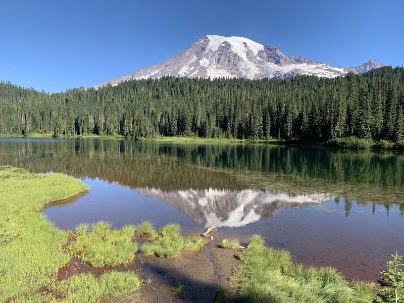 A beautiful, clear August morning.