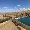 The steep eastern end of the Los Vaqueros Trail.