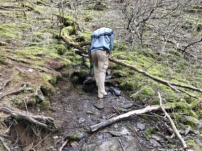 Mt Sterling campsite 38 water source.