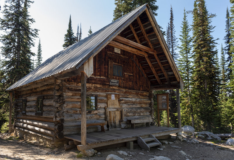 The historic Slocan Chief Cabin, now a museum.