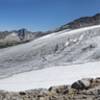 Kokanee Glacier and the Sawtooth Range from the viewpoint far above Slocan Chief cabin.