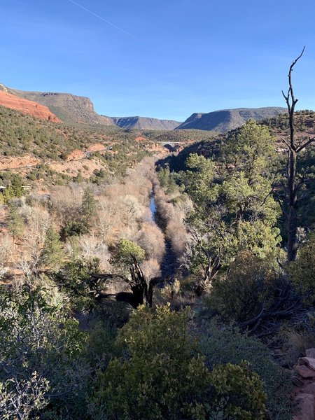 Midgley Bridge from Huckaby Trail