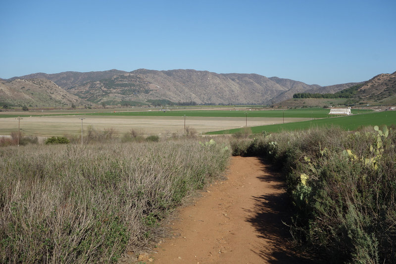 Witman Ranch viewed from the Raptor Ridge Trail.