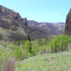 Entering Slide Creek Canyon.