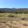 Kern Peak from Ramshaw Meadow.