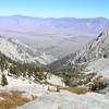 View from Little Meysan (Grass) Lake outlet east towards White Mountains.