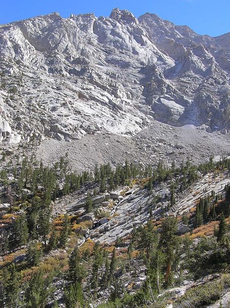 Meyson Creek from trail.