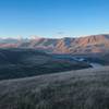 Sunset in the Columbia Gorge from the Deschutes River.