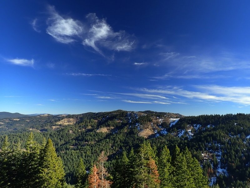 Soda Mountain and Hobart Bluff from Porcupine Mountain.