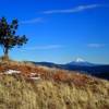 Mount McLoughlin in late Fall from Porcupine Mountain.