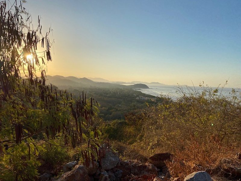 Sunrise at Troncones Mirador Overlook