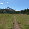 North and Middle Sister from Scott Meadow.