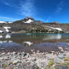 Middle and North Sister from Camp Lake