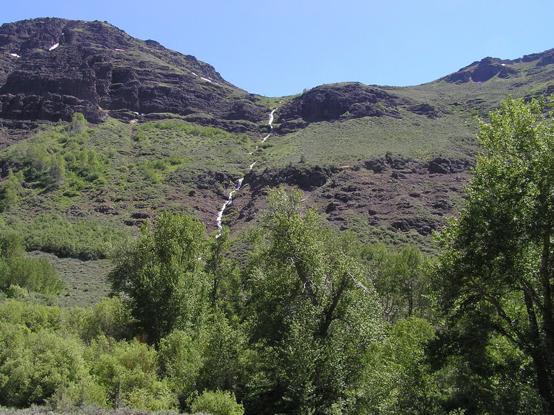 Waterfall in Big Indian Gorge (07-10-2010)