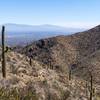 Views from above King Canyon on the way up Wasson Peak.