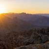 Sunrise over the Superstition Mountains