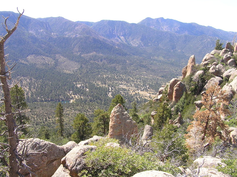 Pine Valley from Gardner Peak Trail.