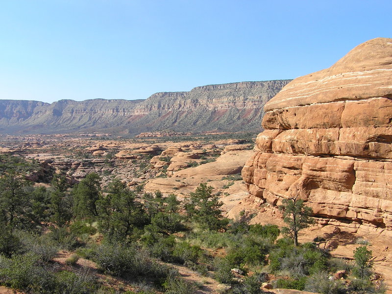 Interesting geologic formations along Thunder River Trail. (09-29-2011)