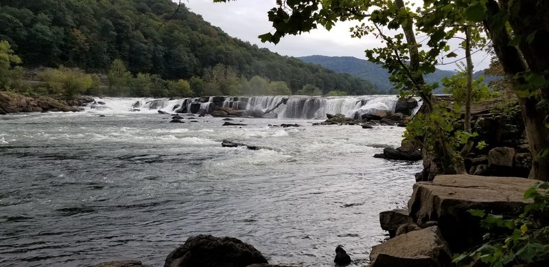 Just a fraction of Sandstone Falls.