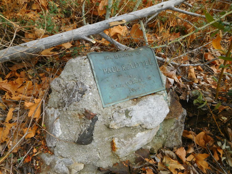 Monument at Tom Lucas Camp