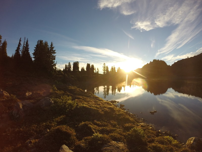 Sunrise upon Lunch Lake