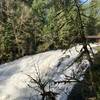 Lower Falls and the bridge during late winter's high water