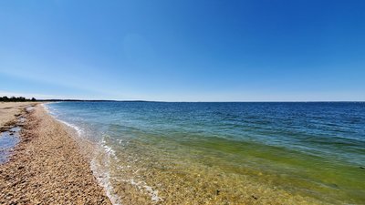Walking the beach