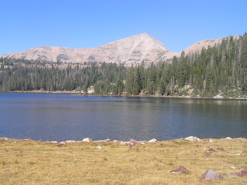 Mt. Agassiz from Jordan Lake (09-18-2012)